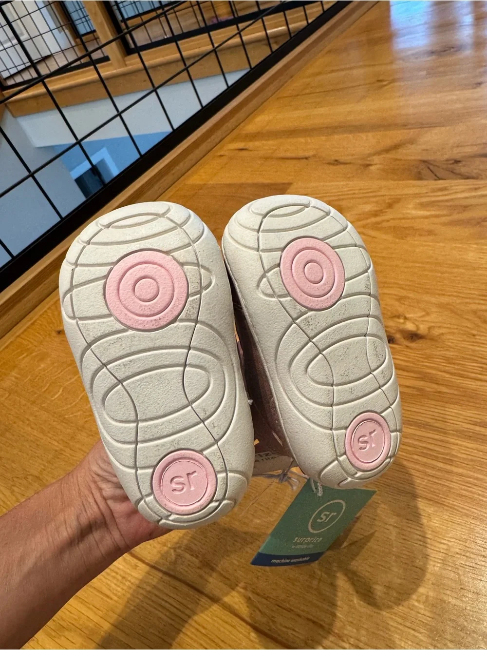 Stride Rite Toddler Rose Gold High Top Sneaker Booy